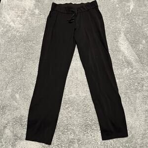 Lululemon Pants Womens 4 On The Fly Pant Black 7/8 Ankle Luxtreme W5ALWS